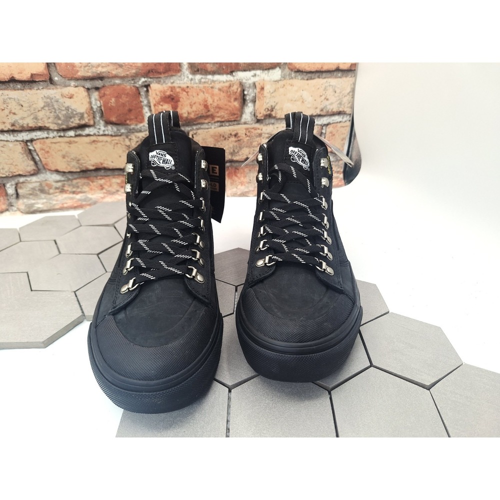 VANS Sk8-Hi DR MTE-2 Black Sneaker Boots Waterproof Women's Size 8 - Picture 4 of 13